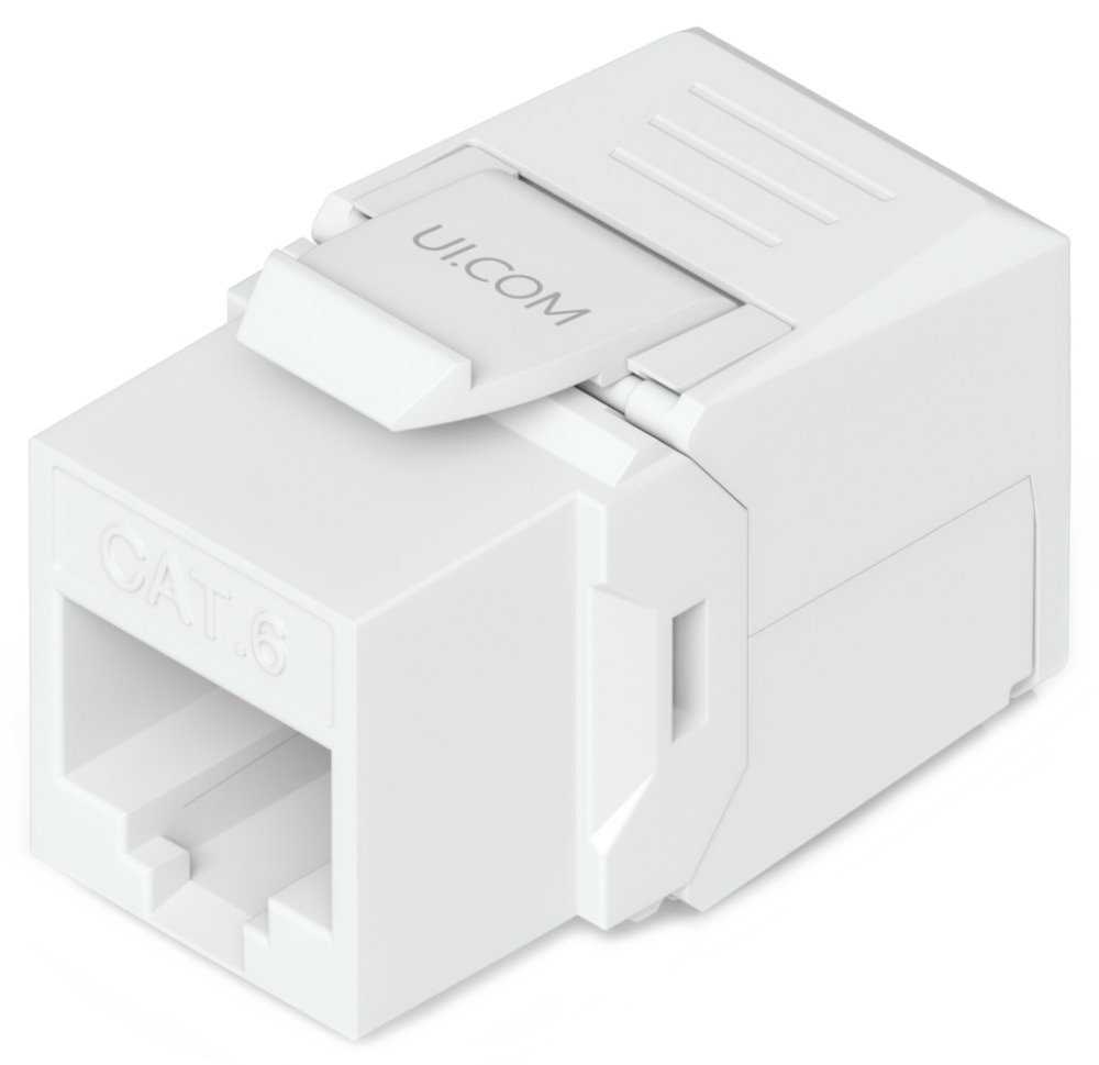 Ubiquiti Cat6 Keystone Jack, 12-Pack - Keystone, RJ-45, Cat6, samořezný, 12ks