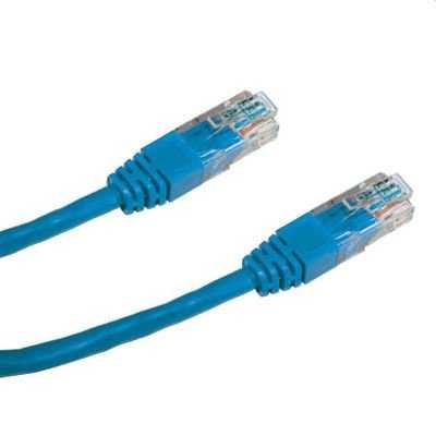 DATACOM Patch kabel UTP CAT5E 3m modrý