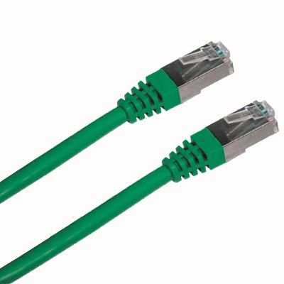 DATACOM Patch kabel FTP CAT5E 0,5m zelený