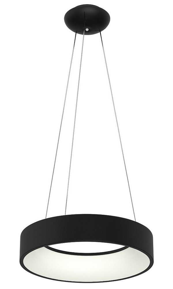IMMAX NEO AGUJERO SMART závěsné svítidlo 60cm 39W černé, TUYA