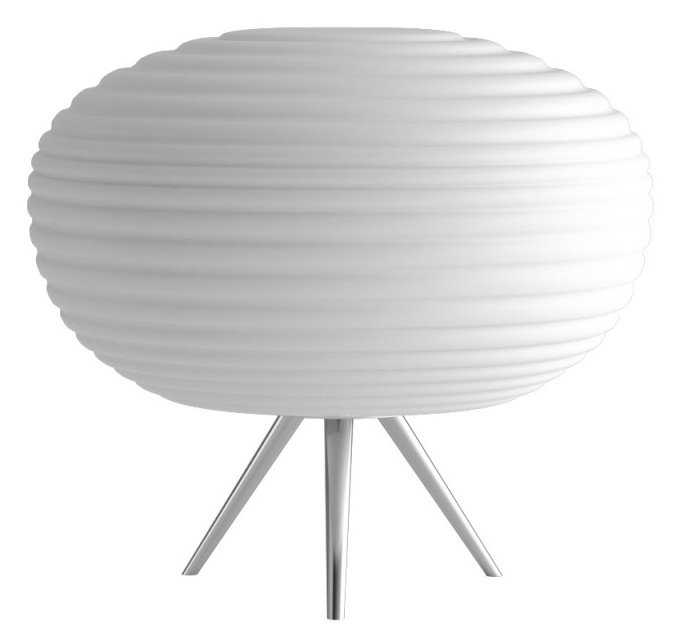 IMMAX NEO COCONO stolní lampa bílé sklo 34x34cm včetně SMART zdroje E27 RGBW, TUYA