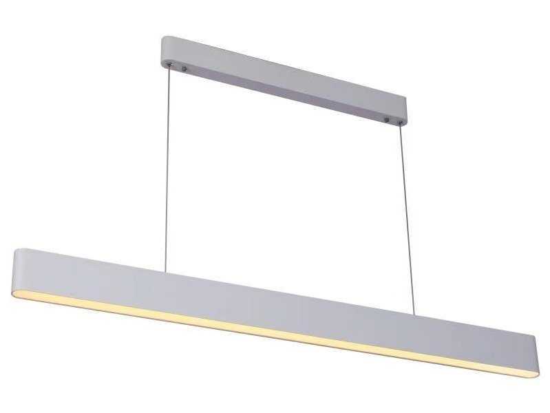 IMMAX NEO MILANO SMART závěsné lineání svítidlo 120cm, CCT 40W/RGB 18W, bílé Zigbee 3.0, TUYA