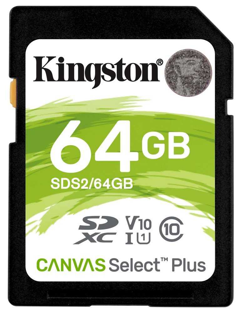 KINGSTON Canvas Select Plus 64GB SDXC / UHS-I / CL10