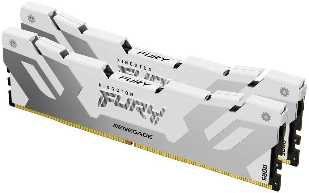 KINGSTON FURY Renegade White XMP 32GB DDR5 6000MT/s / CL32 / DIMM / Kit 2x 16GB