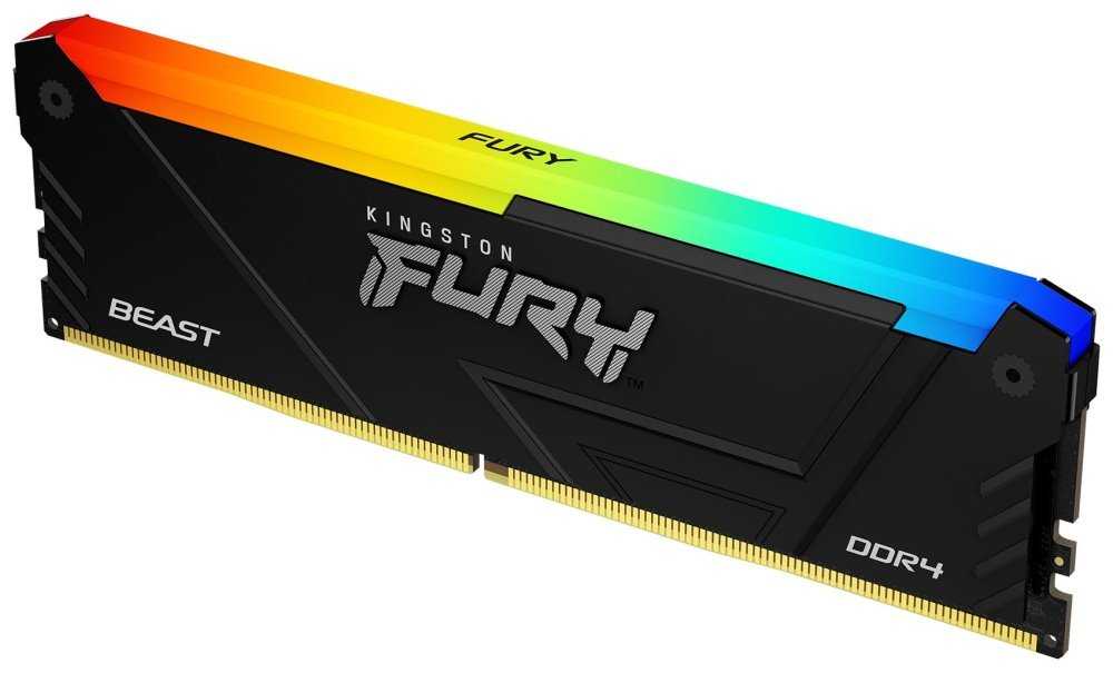 KINGSTON FURY Beast RGB 8GB DDR4 2666MT/s / DIMM / CL16