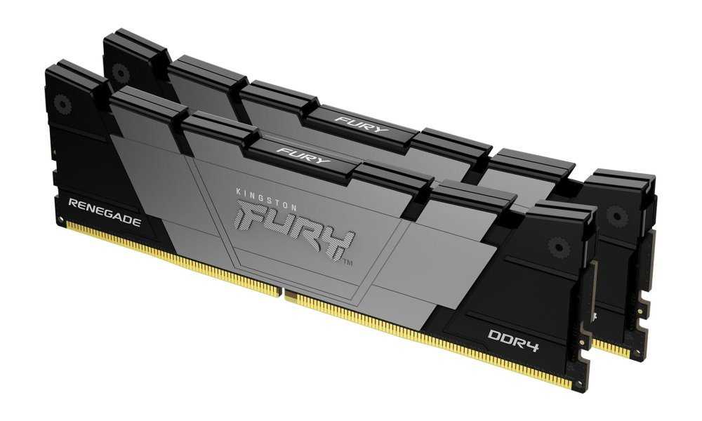 KINGSTON FURY Renegade 16GB DDR4 3200MT/s / CL16 / DIMM / Black / Kit 2x 8GB
