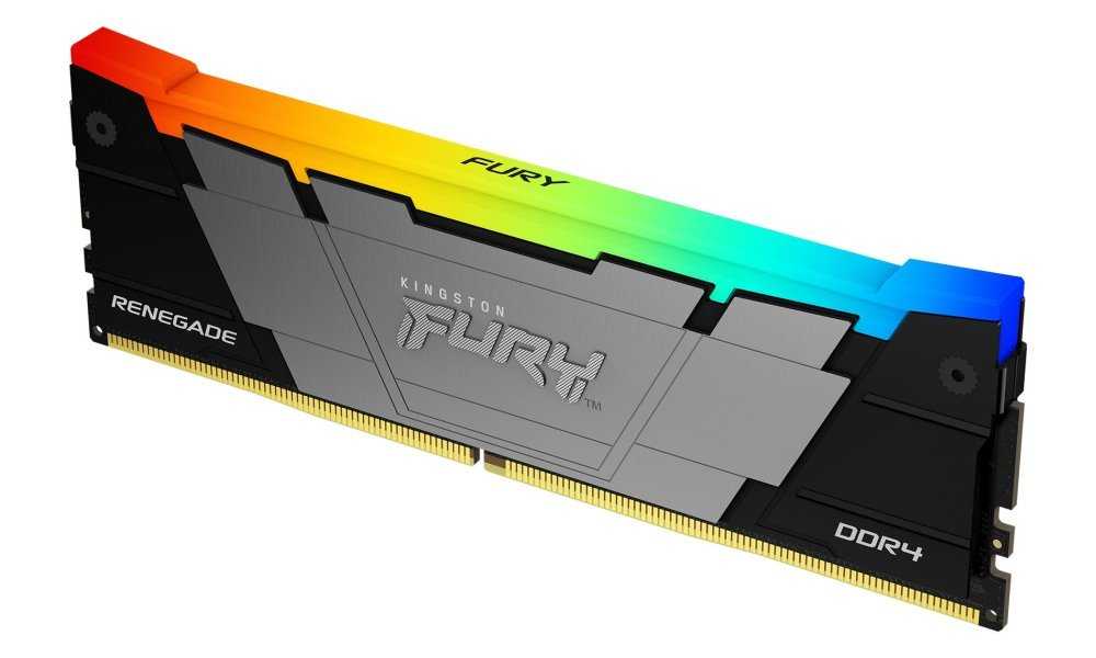 KINGSTON FURY Renegade RGB 8GB DDR4 3200MT/s / CL16 / DIMM / Black