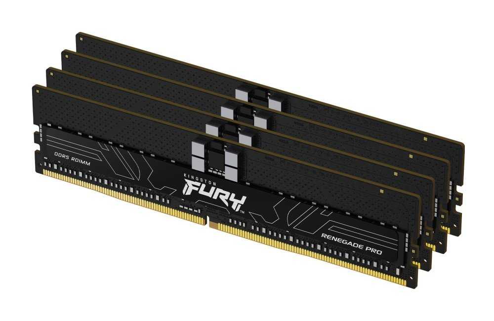 KINGSTON FURY Renegade Pro XMP 128GB DDR5 6800MT/s / CL34 / DIMM / ECC Reg / Kit 4x 32GB