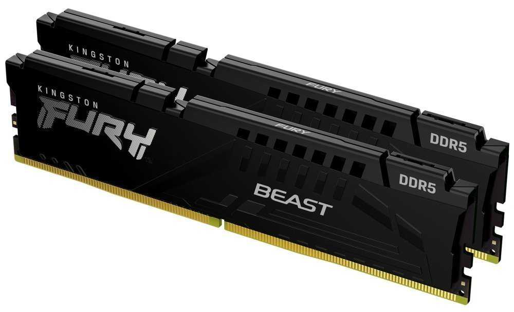 KINGSTON FURY Beast Black XMP 32GB DDR5 6000MT/s / CL30 / DIMM / Kit 2x 16GB