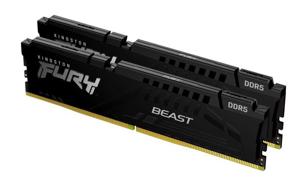 KINGSTON FURY Beast Black EXPO 16GB DDR5 6000MT/s / CL30 / DIMM / Kit 2x 8GB