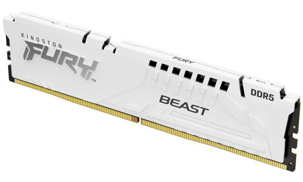 KINGSTON FURY Beast White XMP 32GB DDR5 6400MT/s / CL32 / DIMM