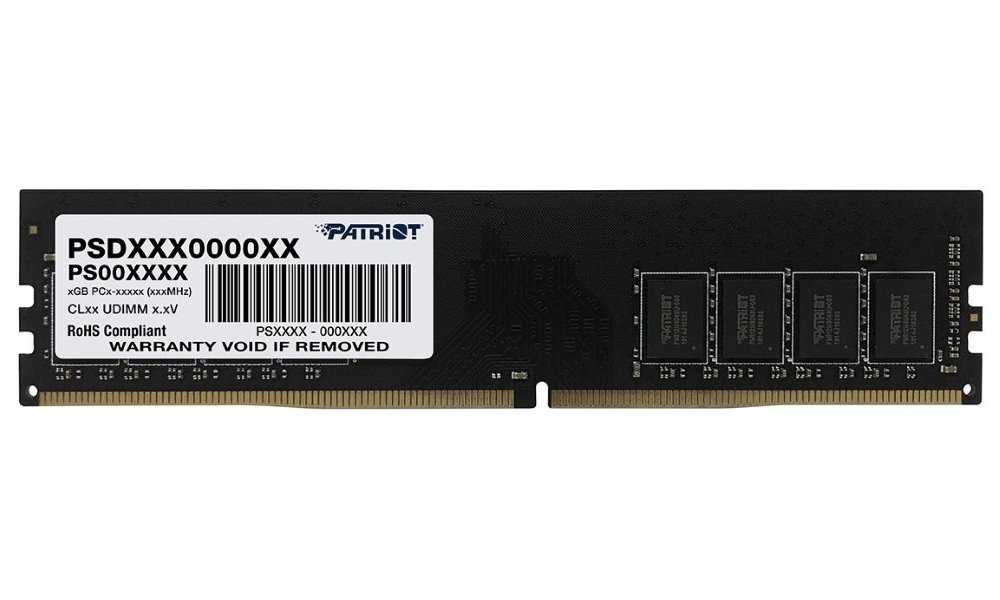 PATRIOT Signature 32GB DDR4 3200MT/s / DIMM / CL22 / 1,2V