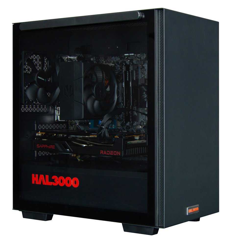 HAL3000 Online Gamer / AMD Ryzen 5 5600/ 16GB/ RX 6700 XT/ 1TB PCIe SSD/ WiFi/ W11