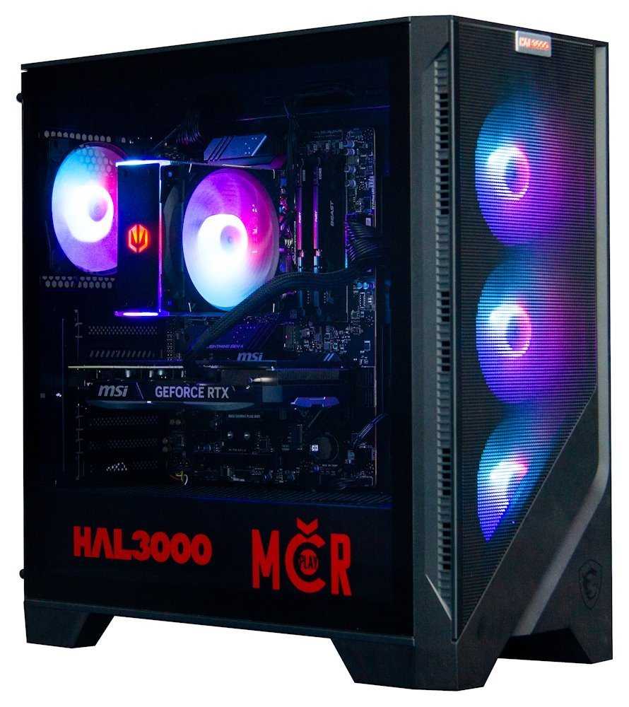 HAL3000 MČR Finale Pro Super / AMD Ryzen 5 9600X/ 32GB/ RTX 4070 Super/ 1TB PCIe SSD/ WiFi/ W11