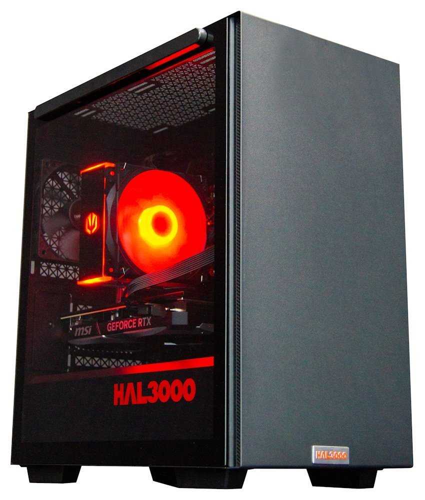 HAL3000 Online Gamer Pro / AMD Ryzen 5 9600X/ 32GB DDR5/ RTX 4070/ 1TB PCIe SSD/ WiFi/ W11