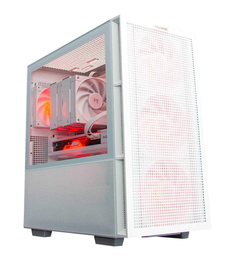 HAL3000 Alfa Gamer White / AMD Ryzen 7 7800X3D/ 32GB DDR5/ RX 7900 GRE/ 1TB PCIe4 SSD/ WiFi/ W11