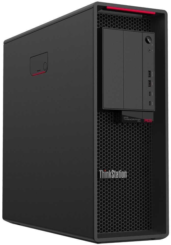 Lenovo P620 Tower/ TWR/ Ryzen Threadripper PRO 5955WX/ 32GB DDR4/ 1TB SSD/ bez GK/ W11P/ kbd+myš/ černý