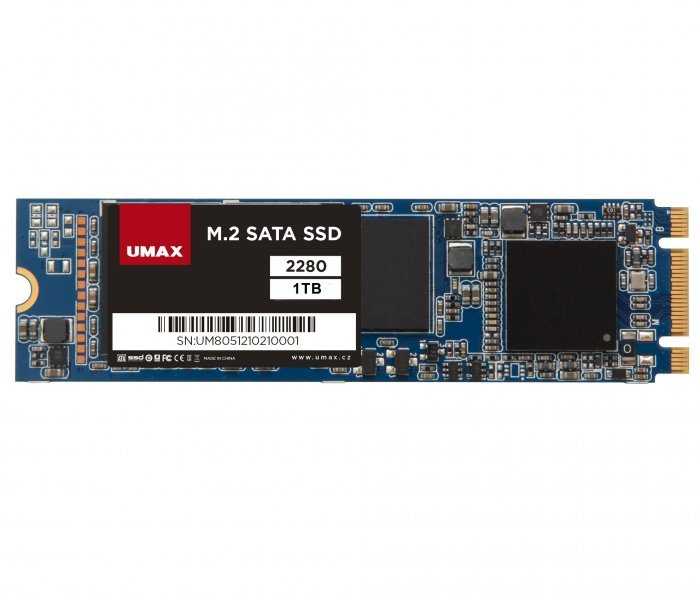 UMAX SSD 1TB/ interní/ M.2/ 2280/ SATAIII/ 3D TLC
