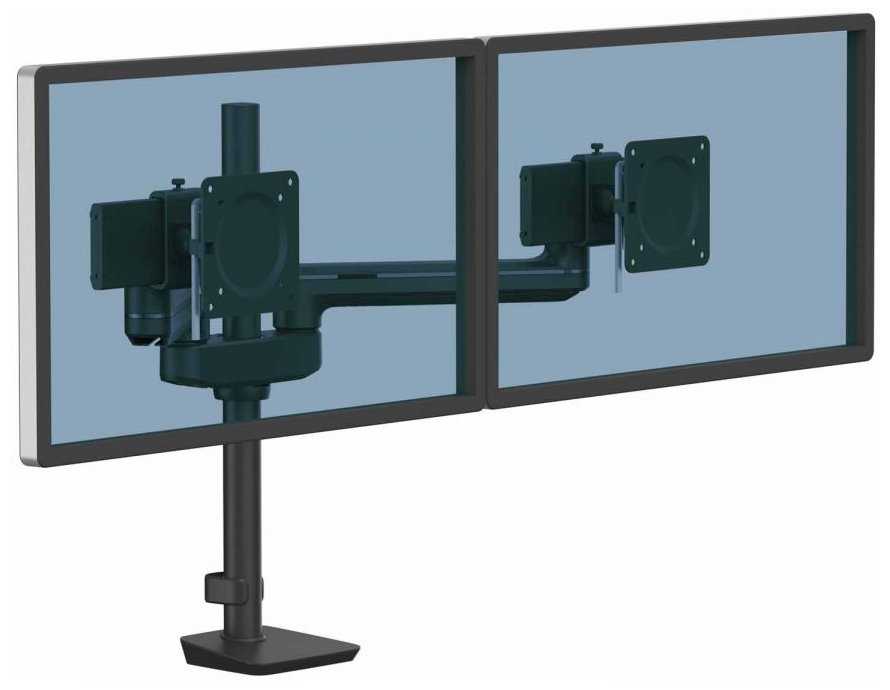FELLOWES držák monitoru TALLO Modular 2FS 2 pevná ramena vedle sebe černý