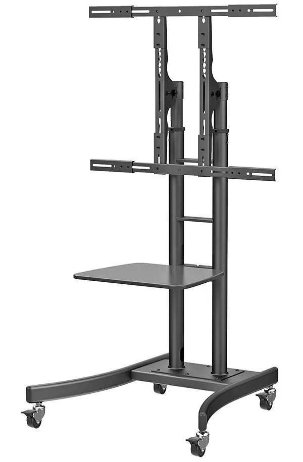 Neomounts  PLASMA-M2000E / Mobile Flat Screen Floor Stand (height: 115-185 cm) / Black