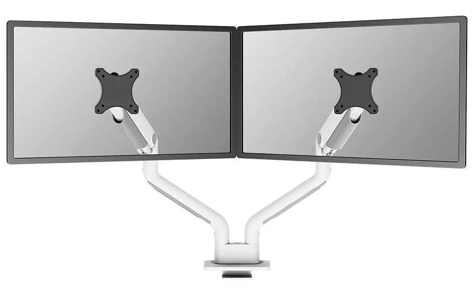 Neomounts DS70S-950WH2 Neomounts NEXT One Desk Mount, double display (topfix clamp/grommet)