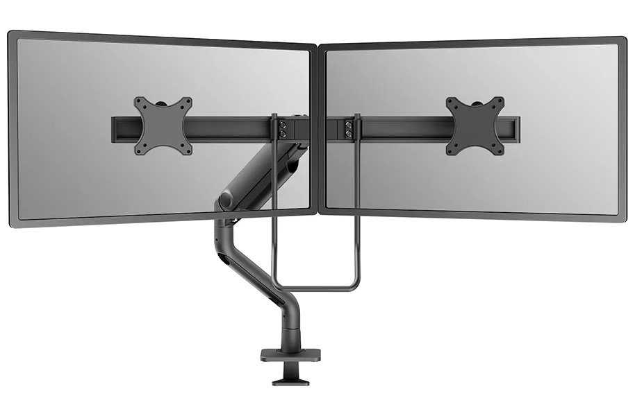 Neomounts DS75S-950BL2 Neomounts NEXT One Desk Mount, double display crossbar (topfix clamp/grommet)