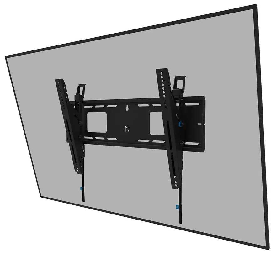 Neomounts WL35-750BL16 Neomounts LEVEL-750 Wall Mount (XL, 125 kg, tiltable, tilt guard, connectable, VESA 600x400)