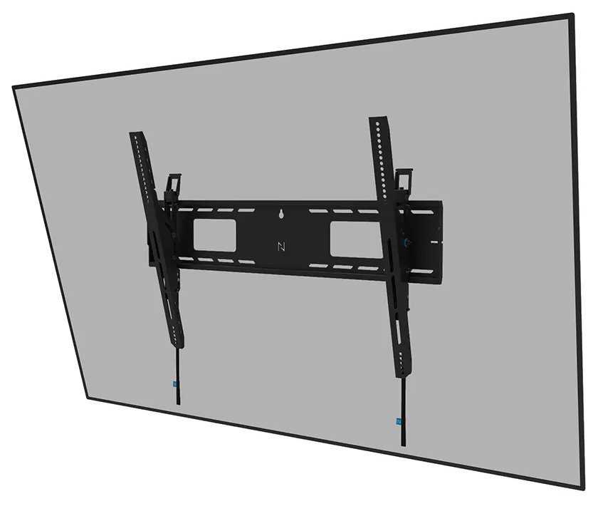 Neomounts WL35-750BL18 Neomounts LEVEL-750 Wall Mount (XL, 125 kg, tiltable, tilt guard, connectable, VESA 800x600)