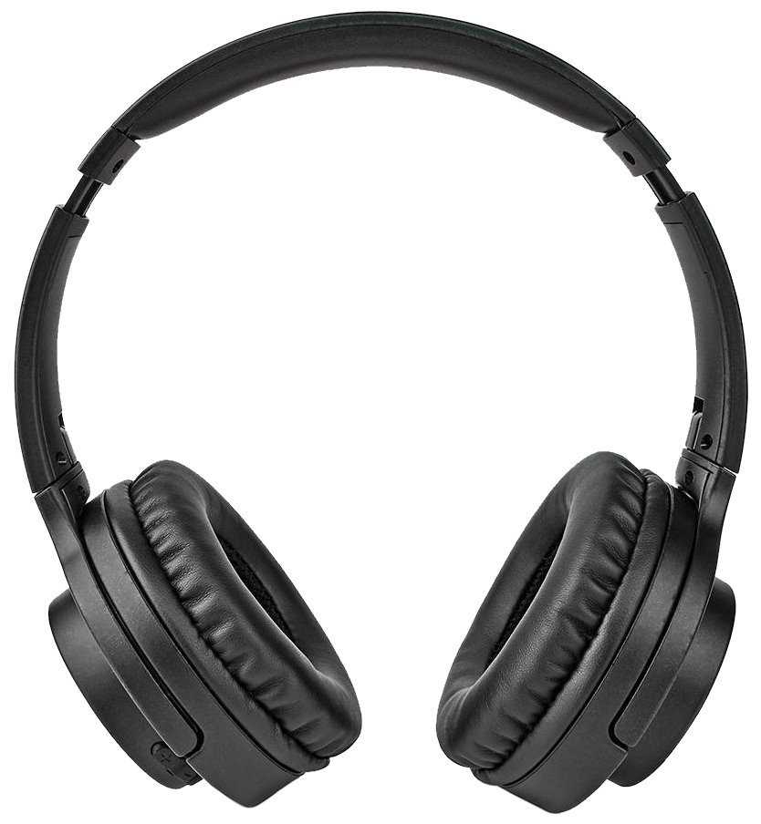 NEDIS bezdrátová sluchátka + mikrofon/ ON-EAR/ výdrž 10 hodin/ ovládání stiskem/ ovládání hlasitosti/ černé