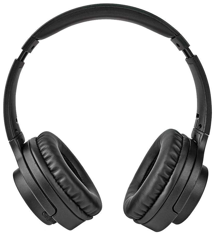 NEDIS bezdrátová sluchátka + mikrofon/ ON-EAR/ výdrž 12 hodin/ ovládání stiskem/ ovládání hlasitosti/ černé