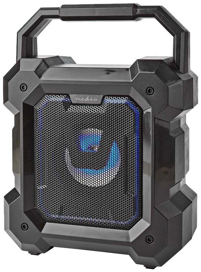 NEDIS reproduktor + mikrofon/ výkon 5 W/ výdrž 13 hodin/ do ruky/ mono/ Bluetooth/ černý