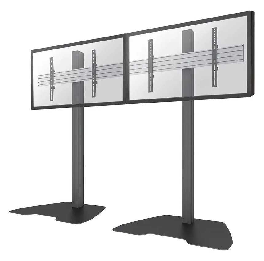 Neomounts Pro  NMPRO-S21 / Flat Screen Stand - 2x1 (2 x horizontal) - box 1/2 / Black/silver