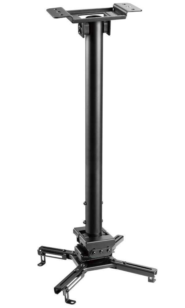 Vivolink  Projector Ceiling Mount 35kg max, 60,5 - 90,5 cm, 360°, Black