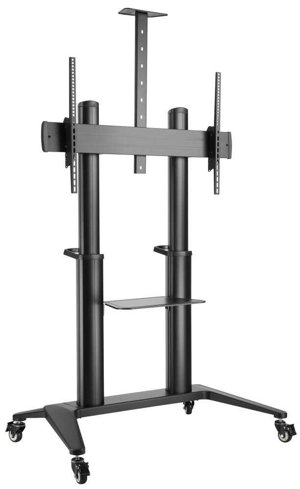 Vivolink Mobile Stand Trolley black VESA upto VESA 1000x600 140kg Capacity, Black