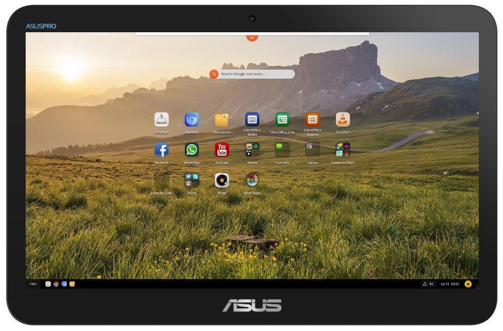 ASUS AIO V161GART-BD012D / N4020/ 4GB/ 128GB SSD/ 15,6" Touch/ WIFI+BT/ Bez OS/ černý