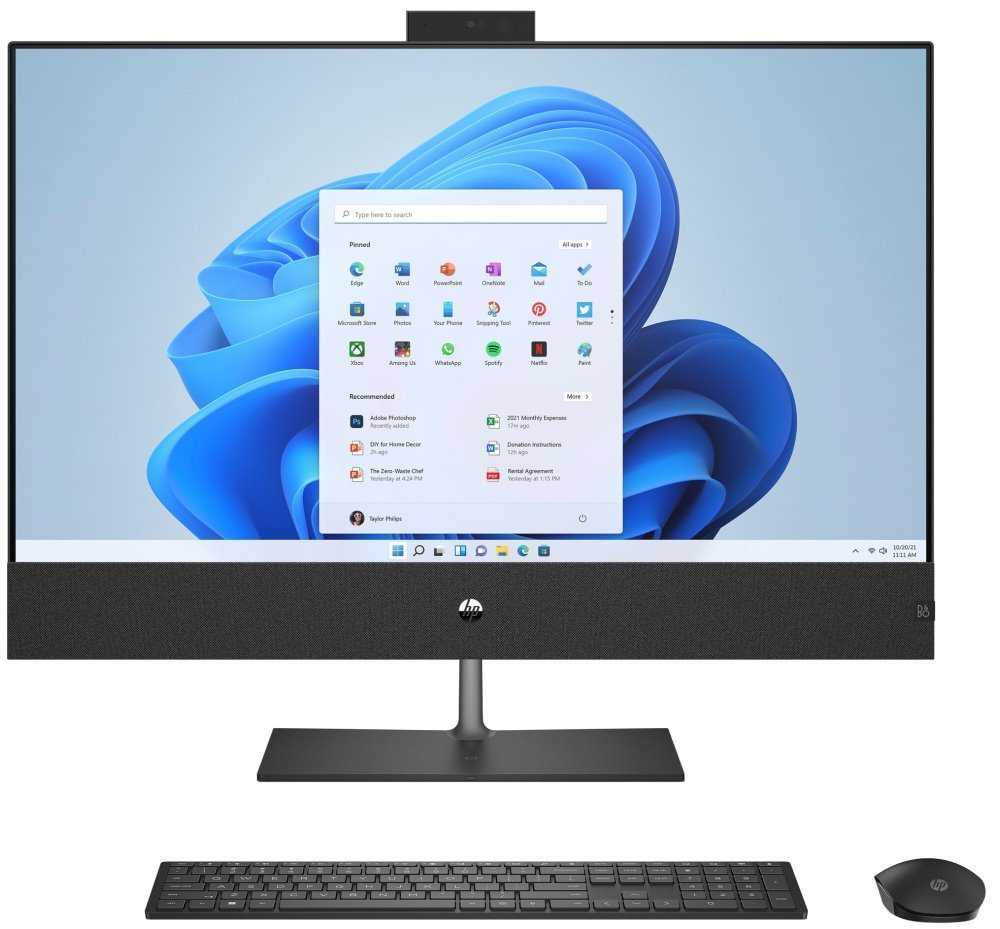 HP Pavilion 32-b1001nc/ AiO/ i7-13700T/ 32GB DDR4/ 2TB SSD/ Intel® UHD/ 32"QHD,matný/ W11H/ kbd+myš/ černý