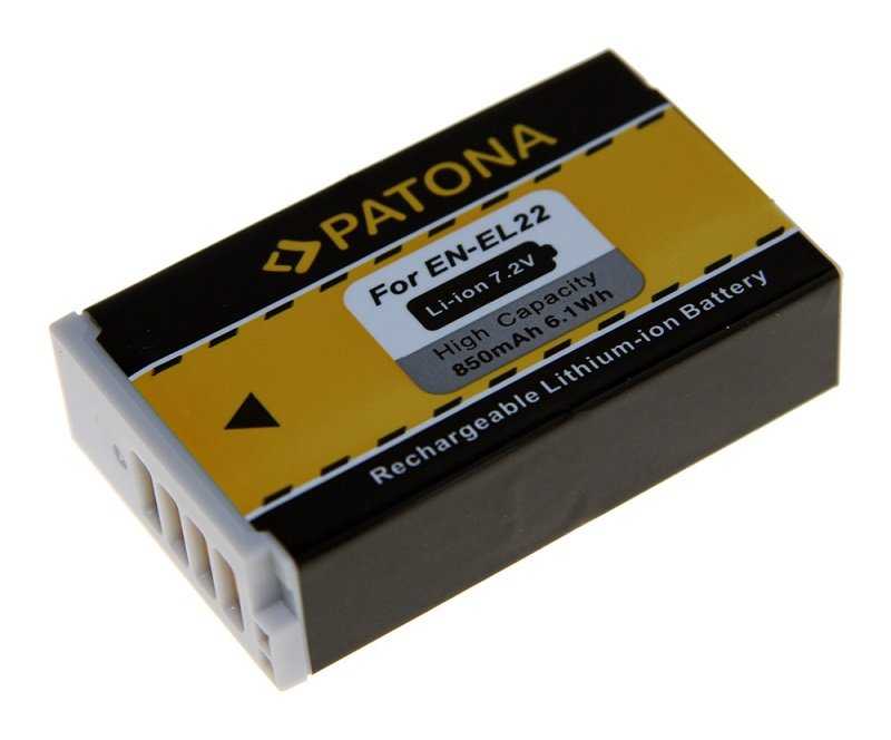 PATONA baterie pro foto Nikon EN-EL2 850mAh Li-Ion