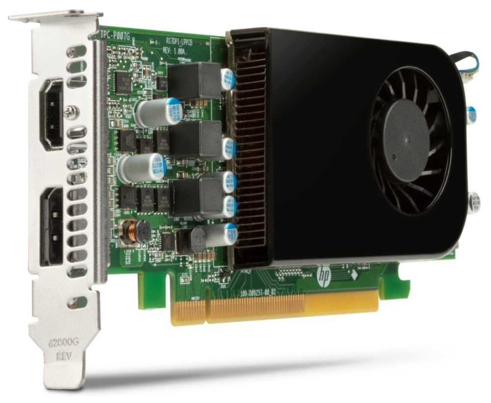 HP AMD Radeon RX 550X 4GB, LP DP, HDMI
