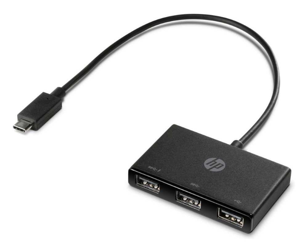 HP USB-C to 3 USB-A Hub