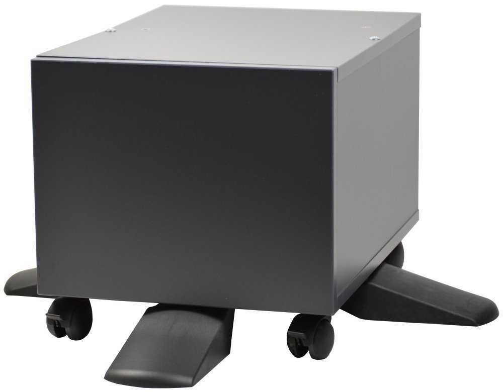 Kyocera podstavný stolek dřevěný, nízký, černý, vč. stabil.podpěry