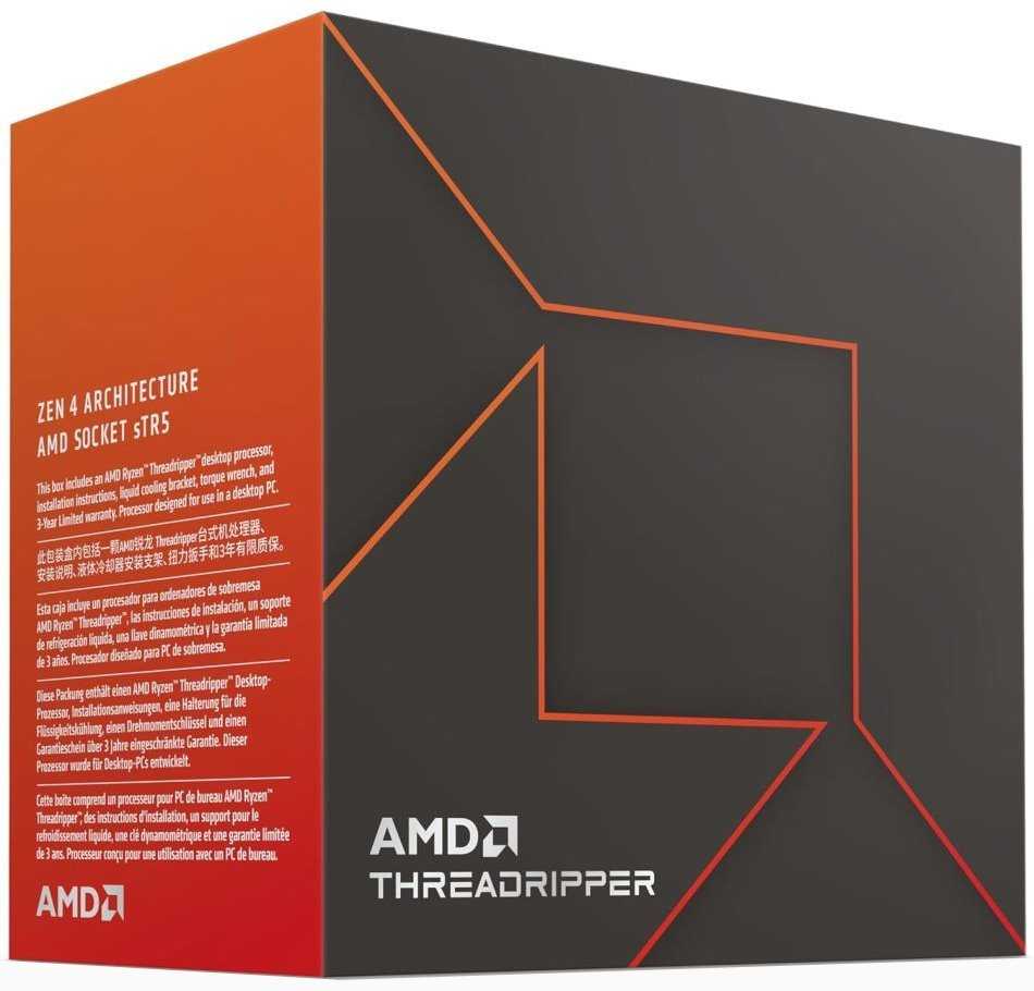 AMD Ryzen Threadripper 7980X / sTR5 / WRX90/TRX50 / max. 5,1GHz / 64C/128T / 320MB / 350W TDP / BOX bez chladiče