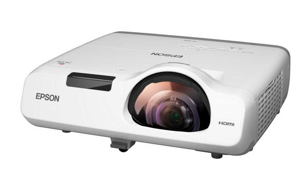 EPSON EB-530/ XGA/ Short projektor/ 3200 ANSI/ 16 000:1/ HDMI/ VGA/ LAN