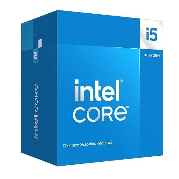 INTEL Core i5-14400F / Raptor Lake R / LGA1700 / max. 4,7GHz / 6P+4E/16T / 20MB / 65W TDP / bez VGA / BOX