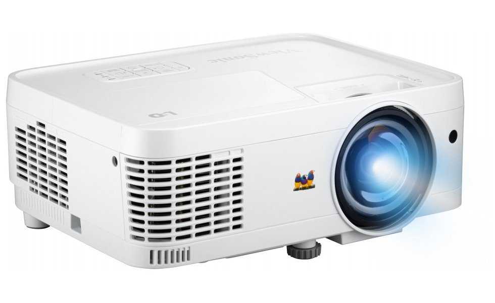 ViewSonic LS560WH / WXGA 1280x800 short/ DLP LED projektor/ 3000 ANSI/ 3000000:1/ Repro/ HDMI/ RS232 / IPX5/ RJ45/ 360°