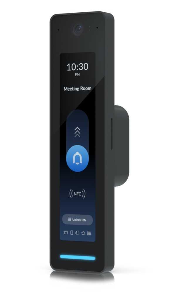 Ubiquiti UniFi Access Reader G2 Professional - Přístupová NFC čtečka s kamerou, dotykový displej, krytí IP55, PoE, černá