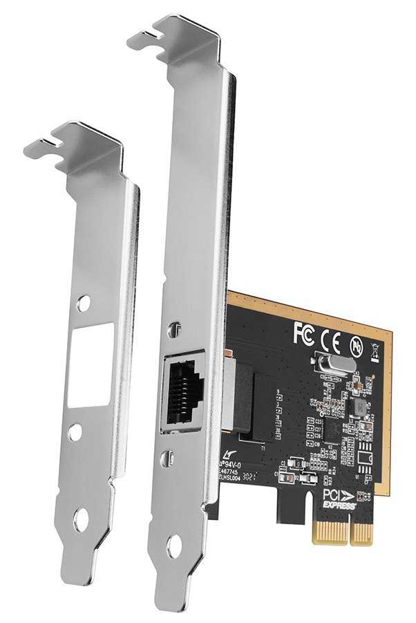 AXAGON PCIe síťová karta 1x GLAN (RJ-45) / PCEE-GRF / Realtek / LP bracket