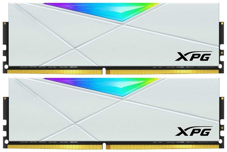 ADATA XPG SPECTRIX D50 WHITE 32GB DDR4 3600MHz / DIMM / CL18 / Kit 2x 16GB