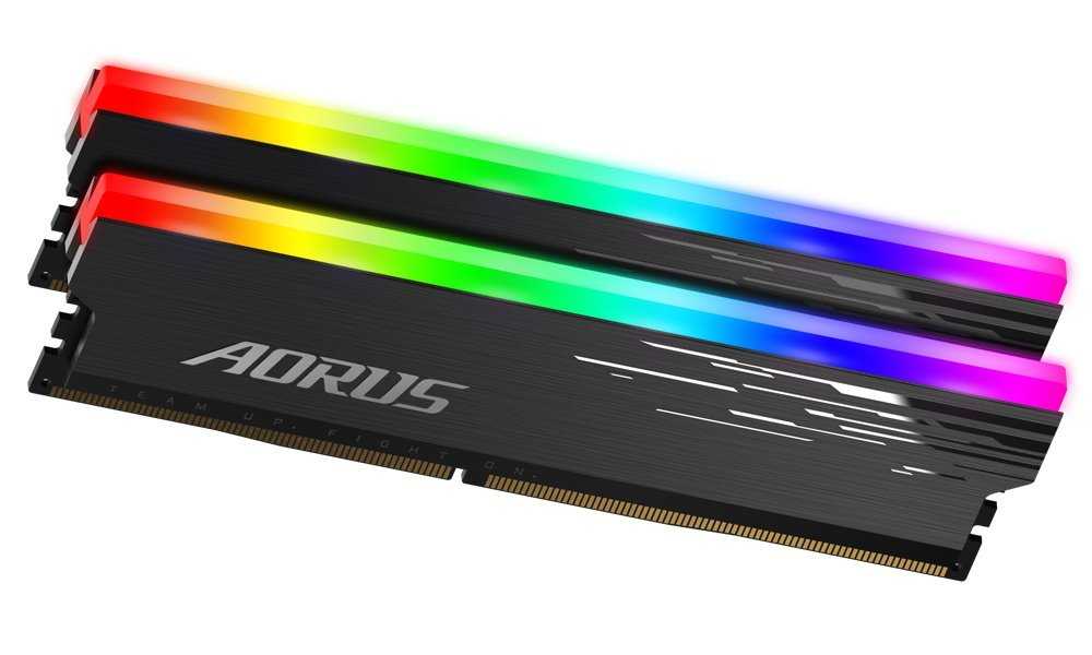 GIGYBTE AORUS RGB Memory DDR4 16GB 3333MT/s / DIMM / CL18 / 1,35V / Heat Shield / RGB / KIT 2x 8GB