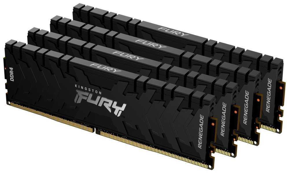 KINGSTON FURY Renegade Black 32GB DDR4 2666MHz / CL13 / DIMM / KIT 4x 8GB