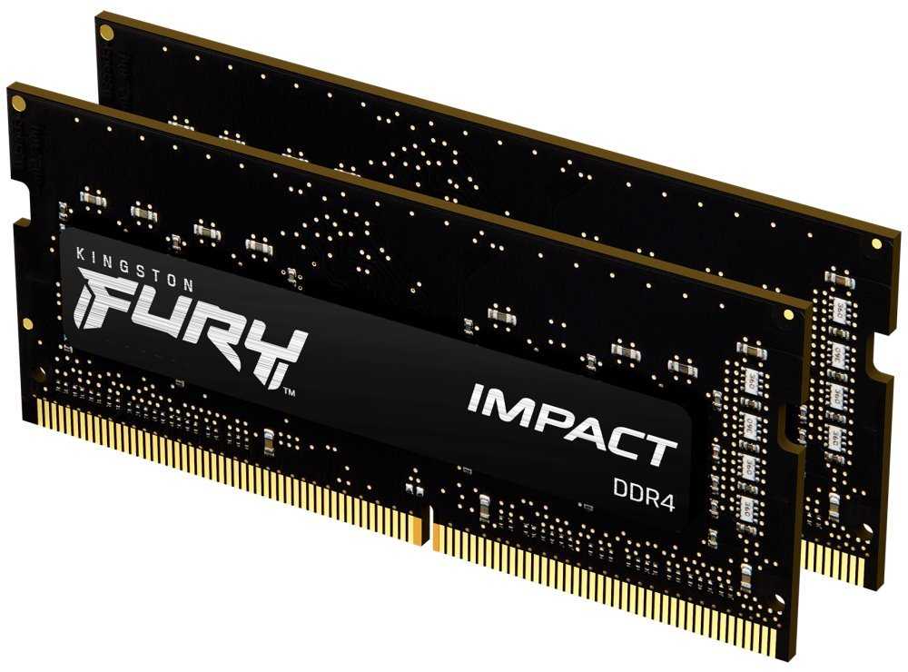 KINGSTON FURY Impact 16GB DDR4 2666MHz / CL15 / SO-DIMM / KIT 2x 8GB
